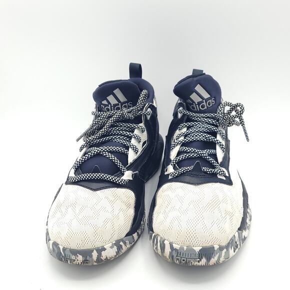 Adidas D Lillard 2 White Camo B42376 Beige black men\'s size 9 main image 9